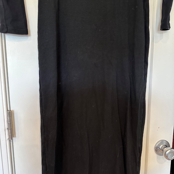 Zara mock neck ribbed midi dress - Picture 3 of 5
